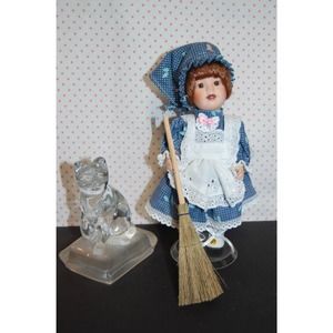 Paradise Galleries Doll Saturday Porcelain Doll
